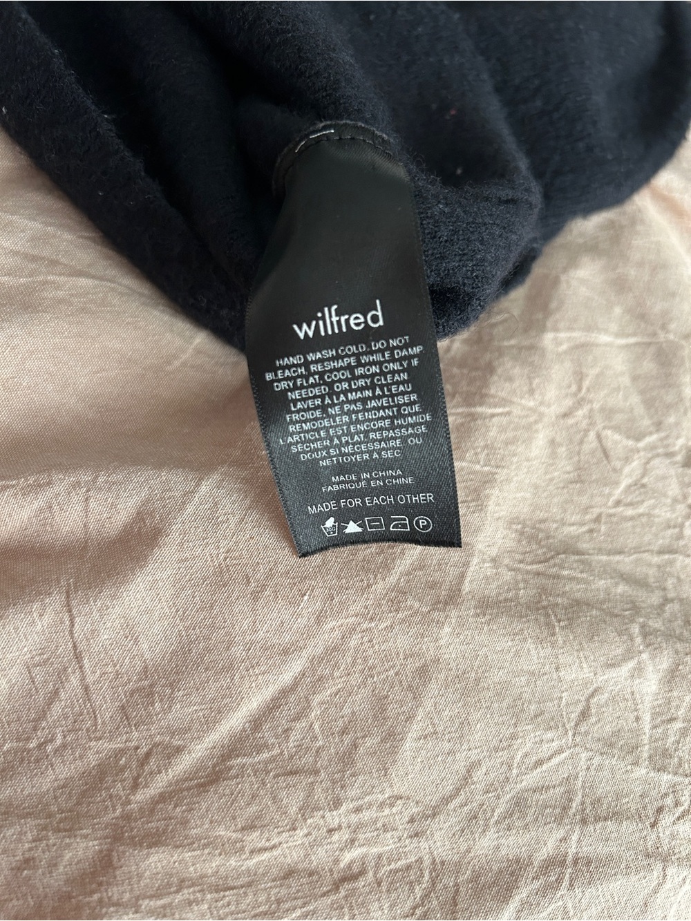 Wilfred Aritzia Sicily Knit Bustier Cami Crop Tank Top Black Size L - Picture 4 of 8